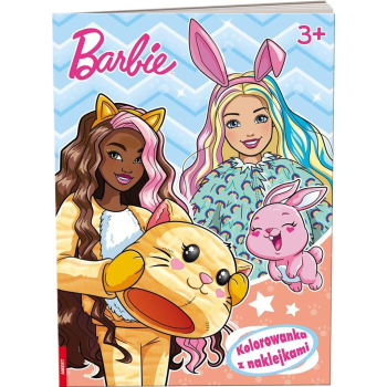 Barbie Kolorowanka z naklejkami